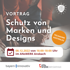 Vortrag Schutz von Marken & Designs