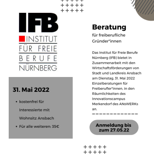 Beratung für freiberufliche Gründerinnen und Gründer