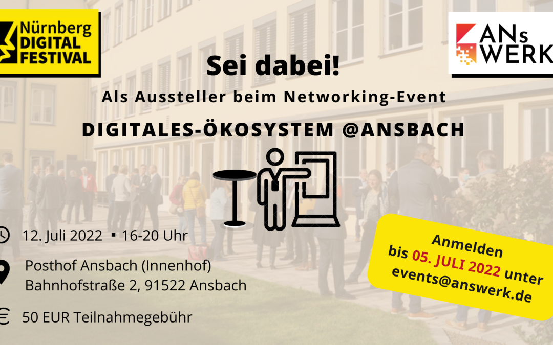 Sei dabei: Digitales-Ökosystem@Ansbach #nuedigital
