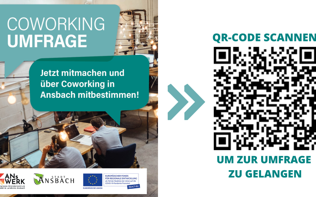 Jetzt mitmachen und über Coworking in Ansbach mitbestimmen!