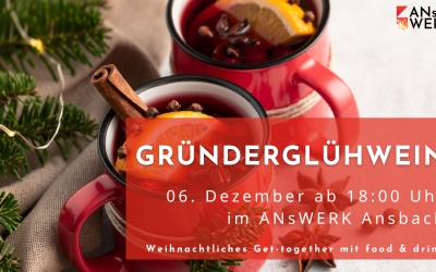 Gründercafé@ANsWERK – Christmas Edition „Gründerglühwein“