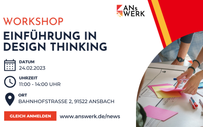 Design Thinking Workshop in Ansbach