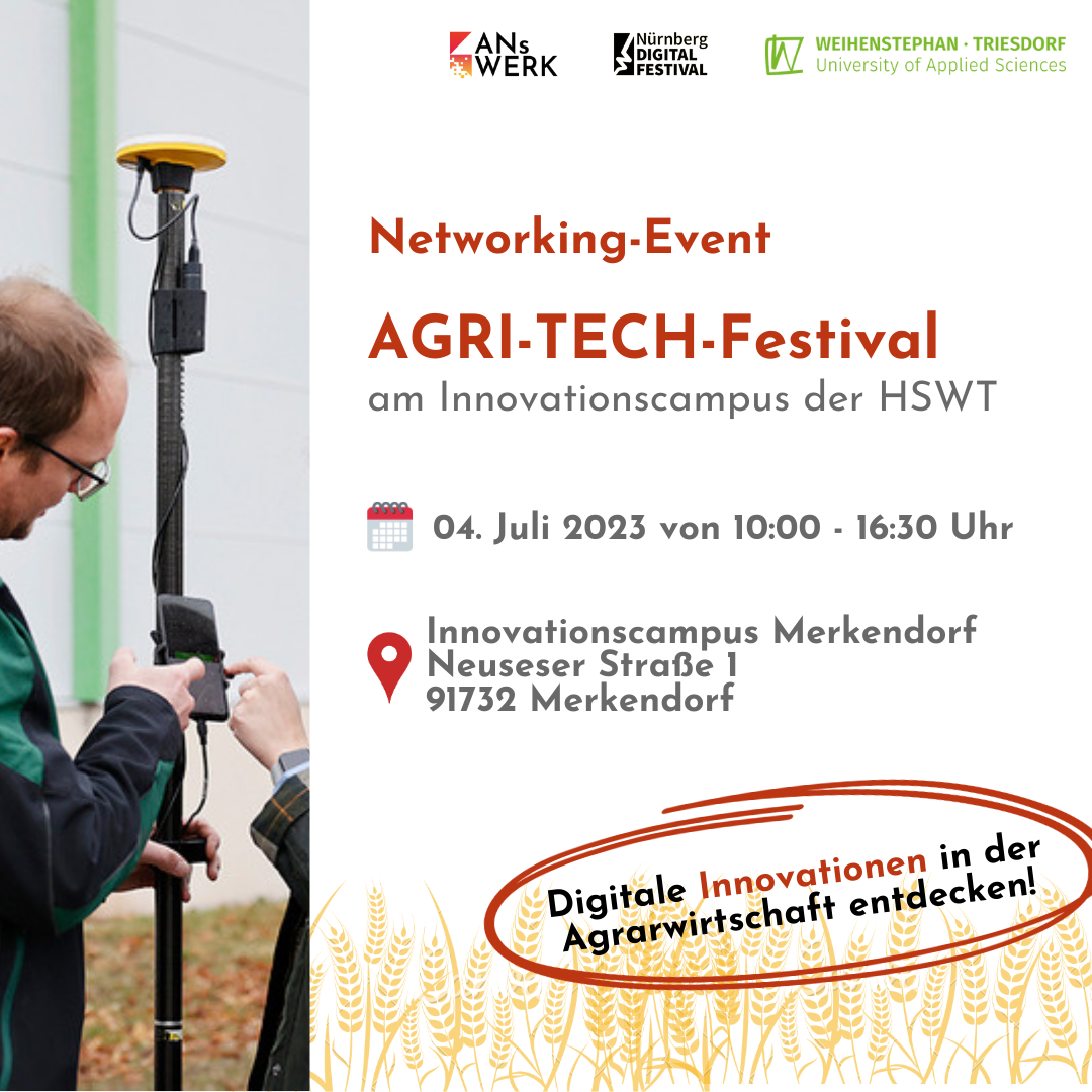 AgriTech Festival am Innovationscampus der HSWT Merkendorf