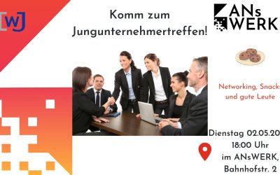 Sei dabei: Jungunternehmertreffen in Ansbach am 02. Mai
