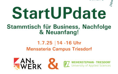StartUpDate – Stammtisch für Business, Nachfolge & Neuanfang