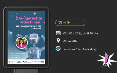 (UN-)gerechte Maschinen. Wer programmiert die Zukunft?
