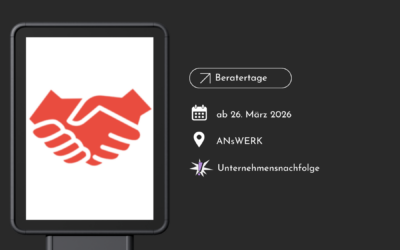 Beratertag Unternehmensnachfolge